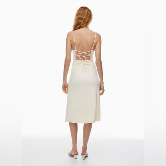 Aritzia dream weaver dress in light birch size xs - Picture 3 of 9